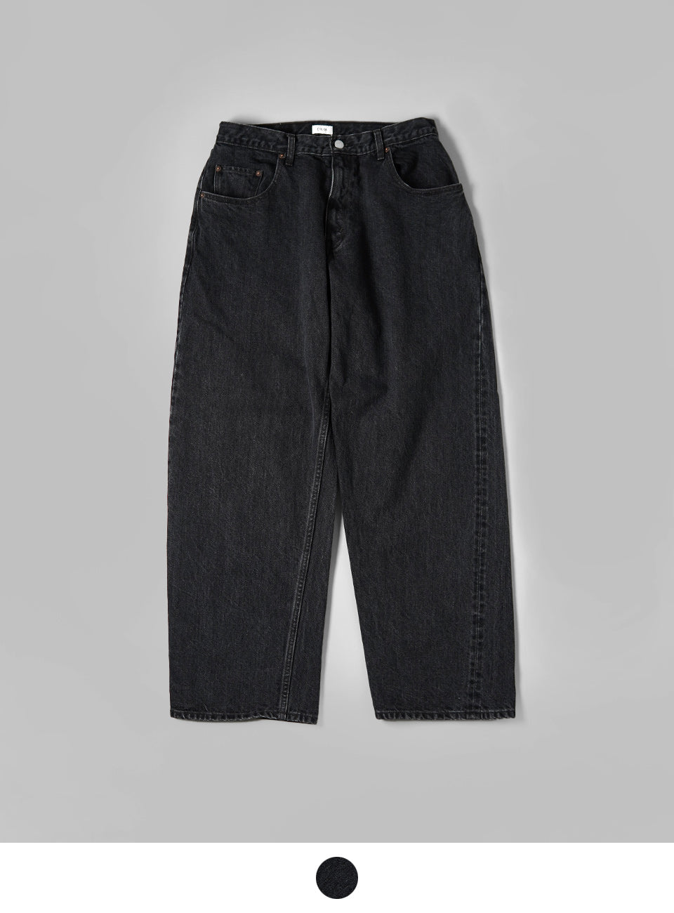 [◎] CIOTA シオタ バギー 5ポケット パンツ New Baggy 5 Pocket Pants ミディアムブラック PTLM-25BG-MBK 【送料無料】 正規取扱店 [★]