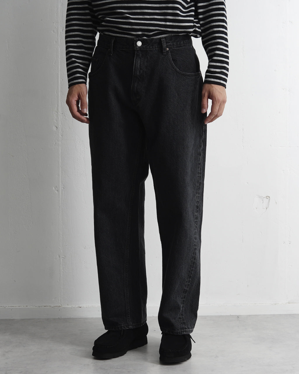 CIOTA シオタ バギー 5ポケット パンツ/Baggy 5 Pocket Pants 2024秋冬 PTLM-25BG-MBK 30 /  M-BLACK