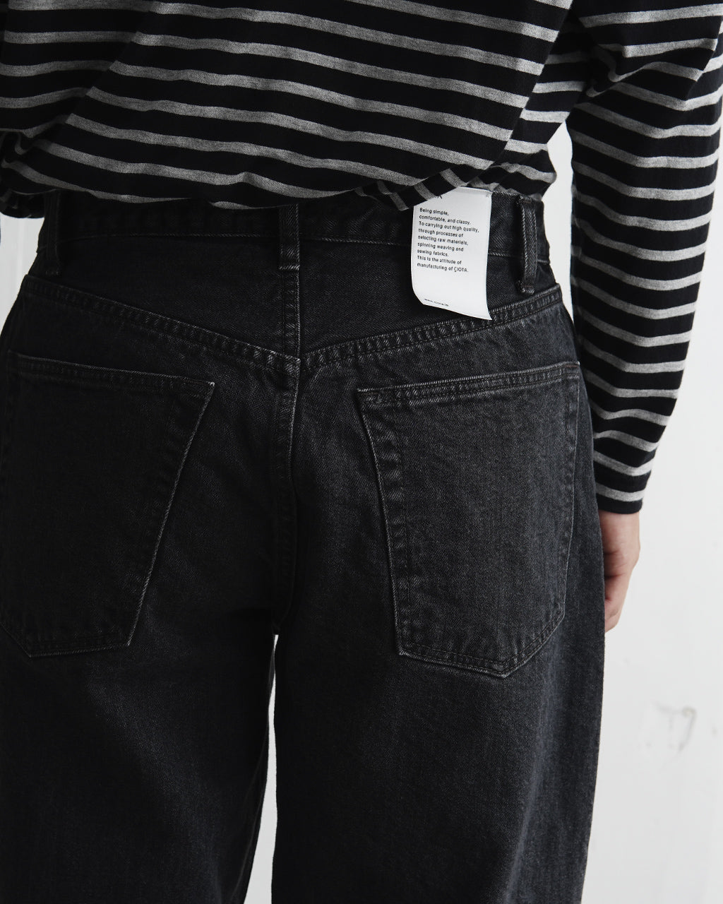 CIOTA シオタ バギー 5ポケット パンツ New Baggy 5 Pocket Pants ミディアムブラック PTLM-25BG-MBK 【送料無料】 正規取扱店 [★]