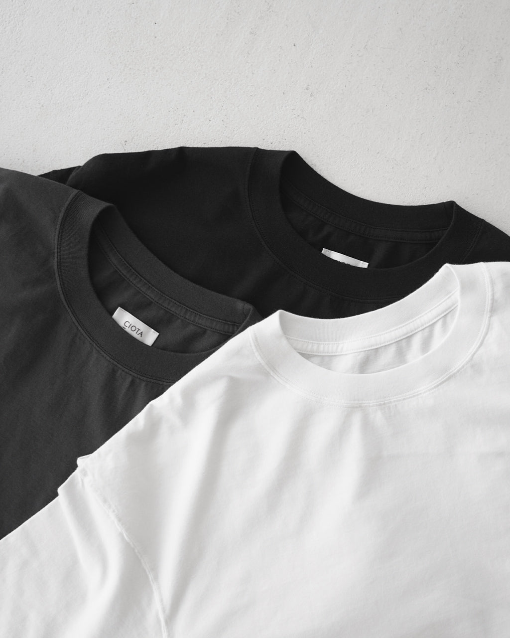 CIOTA シオタ ハイゲージ クルーネック ショートスリーブ Tシャツ Crewneck Short Sleeve T-Shirts CSLM-147【送料無料】正規取扱店 [★]