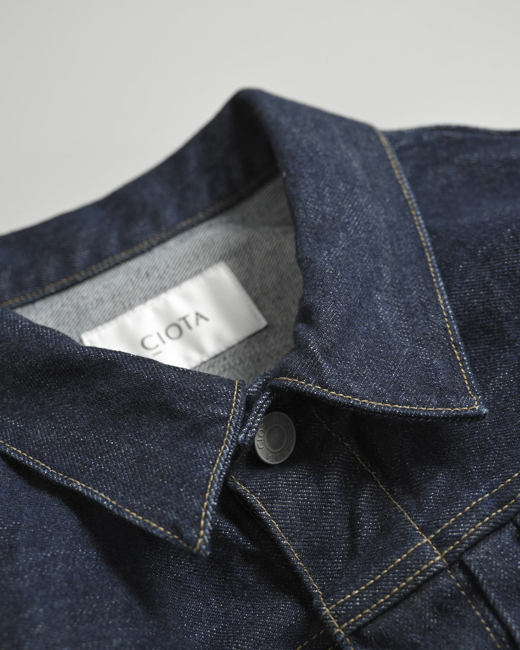 CIOTA シオタ シングルポケット デニムジャケット Single Pocket Denim Jacket 13.5oz  JKLM-201-NIW【送料無料】正規取扱店