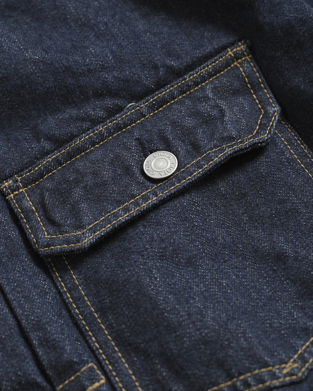 CIOTA シオタ シングルポケット デニムジャケット Single Pocket Denim Jacket 13.5oz JKLM-201-NIW【送料無料】正規取扱店
