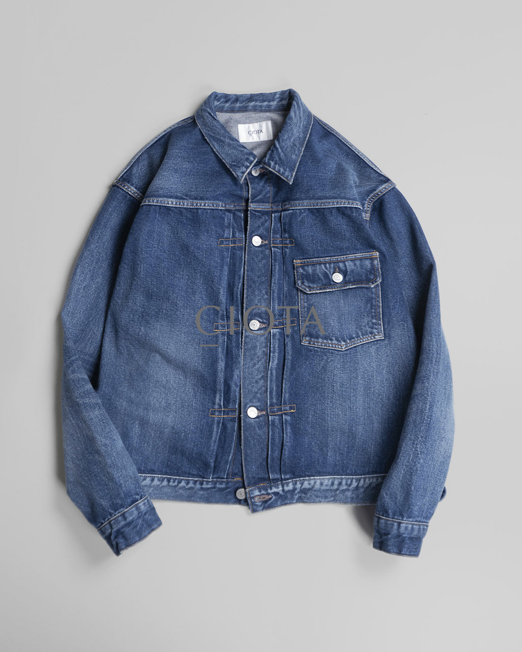 CIOTA シオタ シングルポケット デニムジャケット Single Pocket Denim Jacket JKLM-301-NIMDBL-D 【送料無料】【クーポン対象外】正規取扱店