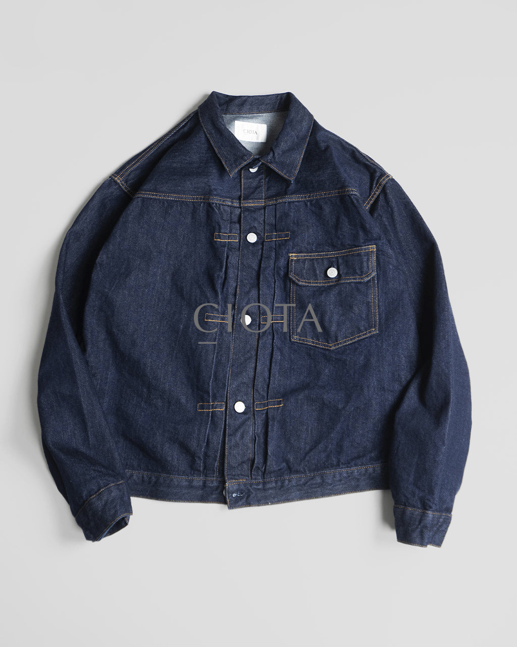 CIOTA シオタ シングルポケット デニムジャケット Single Pocket Denim Jacket JKLM-301-NIW 【送料無料】【クーポン対象外】正規取扱店