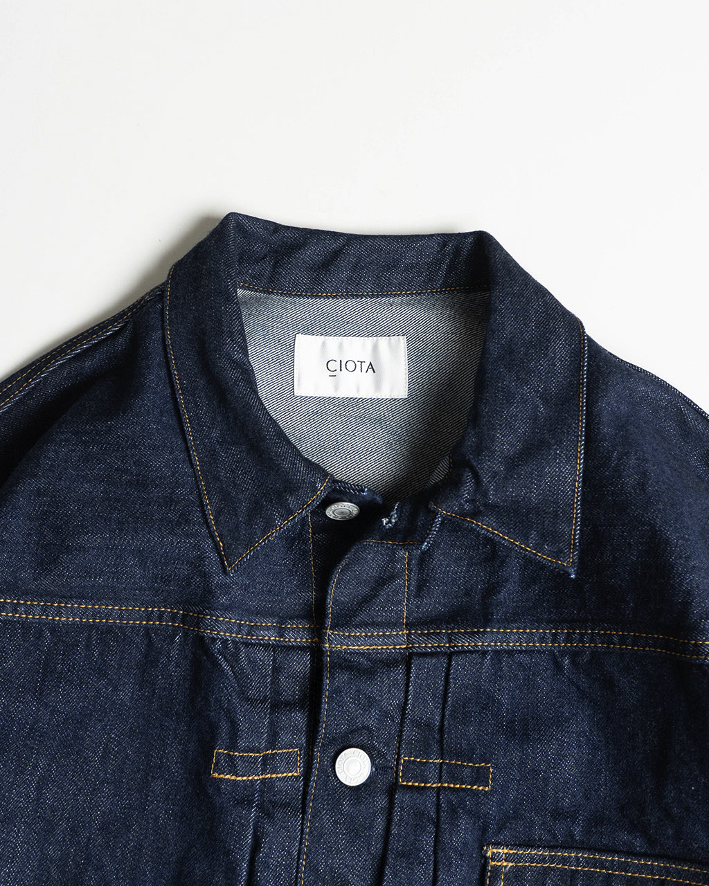 CIOTA シオタ シングルポケット デニムジャケット Single Pocket Denim Jacket JKLM-301-NIW 【送料無料】【クーポン対象外】正規取扱店