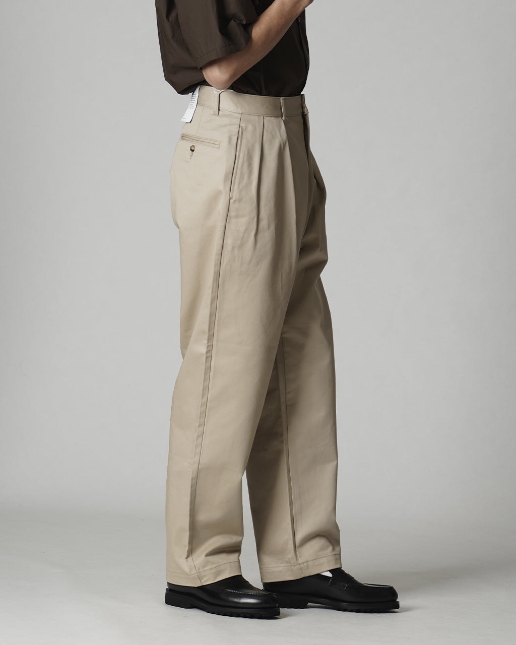 CIOTA シオタ 2タック チノ クロス パンツ 2 Tuck Chino Cloth Pants PTLM-147【送料無料】 正規取扱