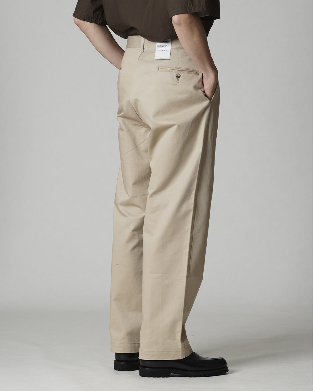 CIOTA シオタ 2タック チノ クロス パンツ 2 Tuck Chino Cloth Pants PTLM-147【送料無料】 正規取扱店 [★]