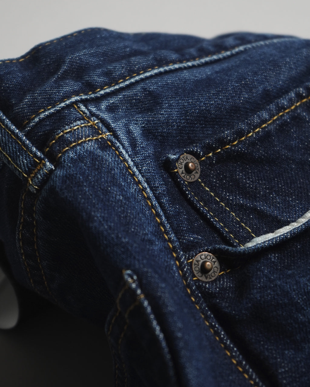 CIOTA シオタ デニム ストレート 5ポケット パンツ Straight 5 Pocket Pants ブラック 本藍 ブルー ネイビー ダメージ PTLM-21STB 【送料無料】 正規取扱店