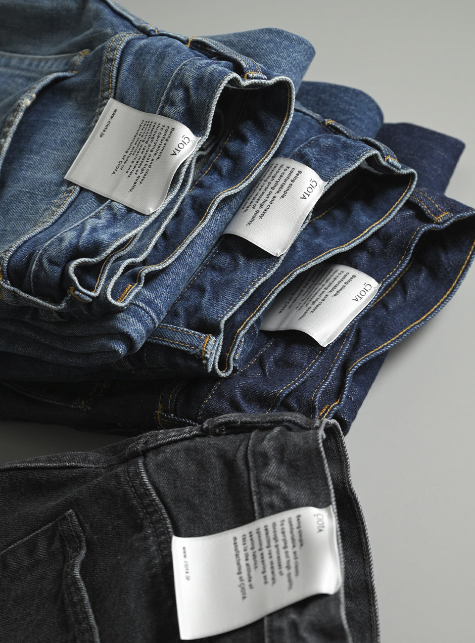 CIOTA シオタ デニム テーパード 5ポケット パンツ Tapered