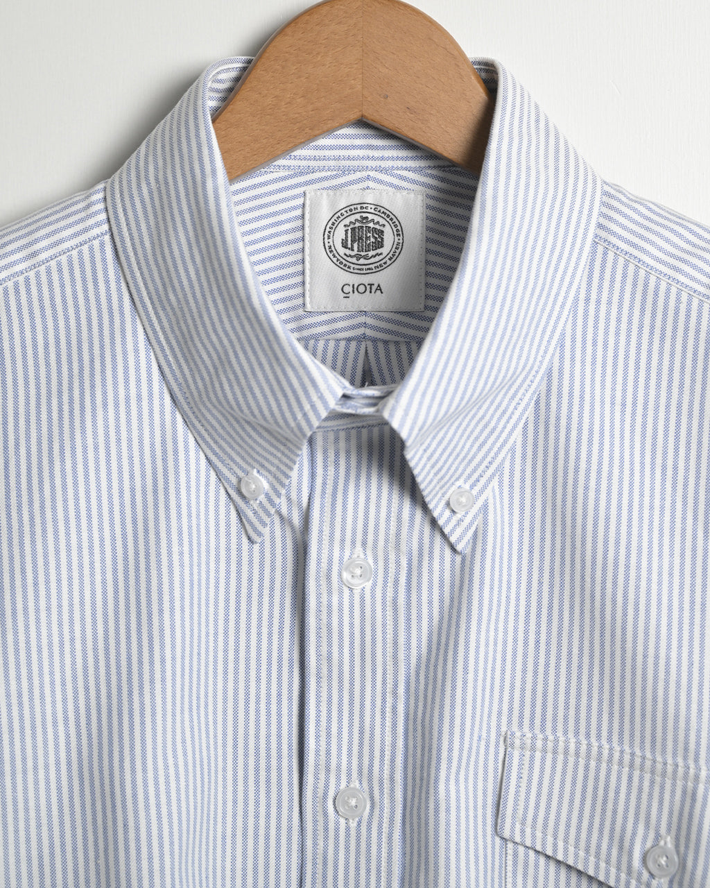 CIOTA × J.PRESS シオタ × J.プレス オックスフォード ボタンダウン シャツ Oxford B.D Shirt  SHLM-107-OX【送料無料】 正規取扱店