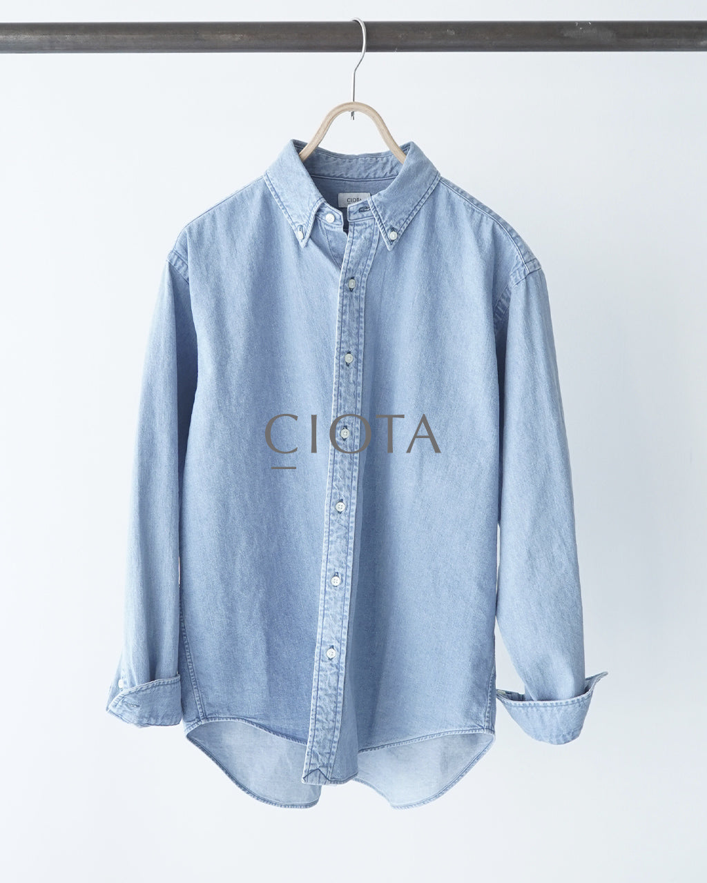 CIOTA シオタ デニム ボタンダウン シャツ Denim B.D Shirt SHLM-123 【送料無料】正規取扱店