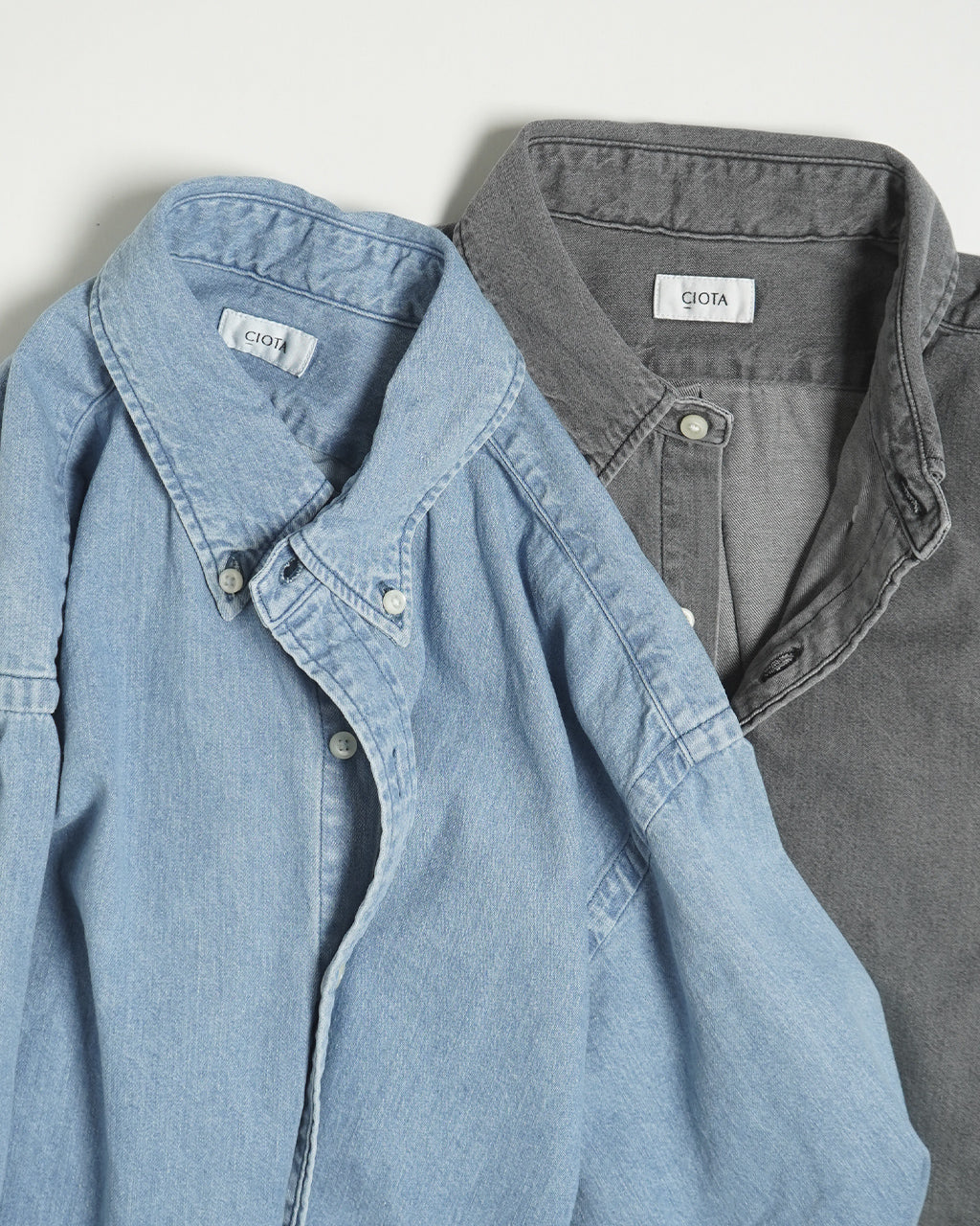 CIOTA シオタ デニム ボタンダウン シャツ Denim B.D Shirt SHLM-123 【送料無料】正規取扱店