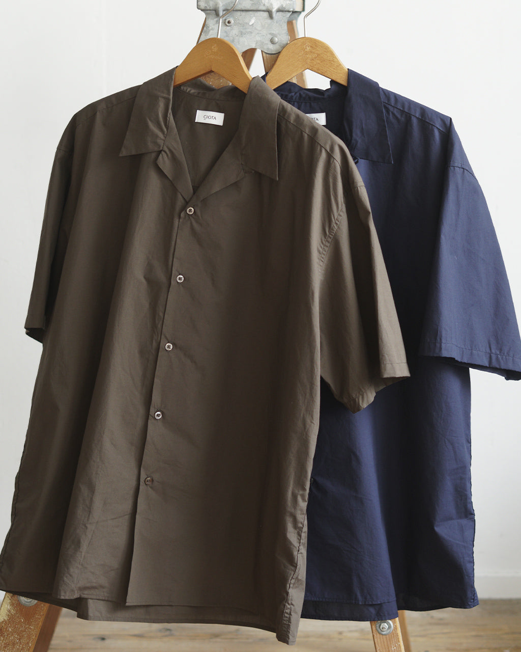 CIOTA シオタ オープンカラー 半袖 シャツ Open Collar Short Sleeve Shirt SHLM-112【送料無料】 正規取扱店