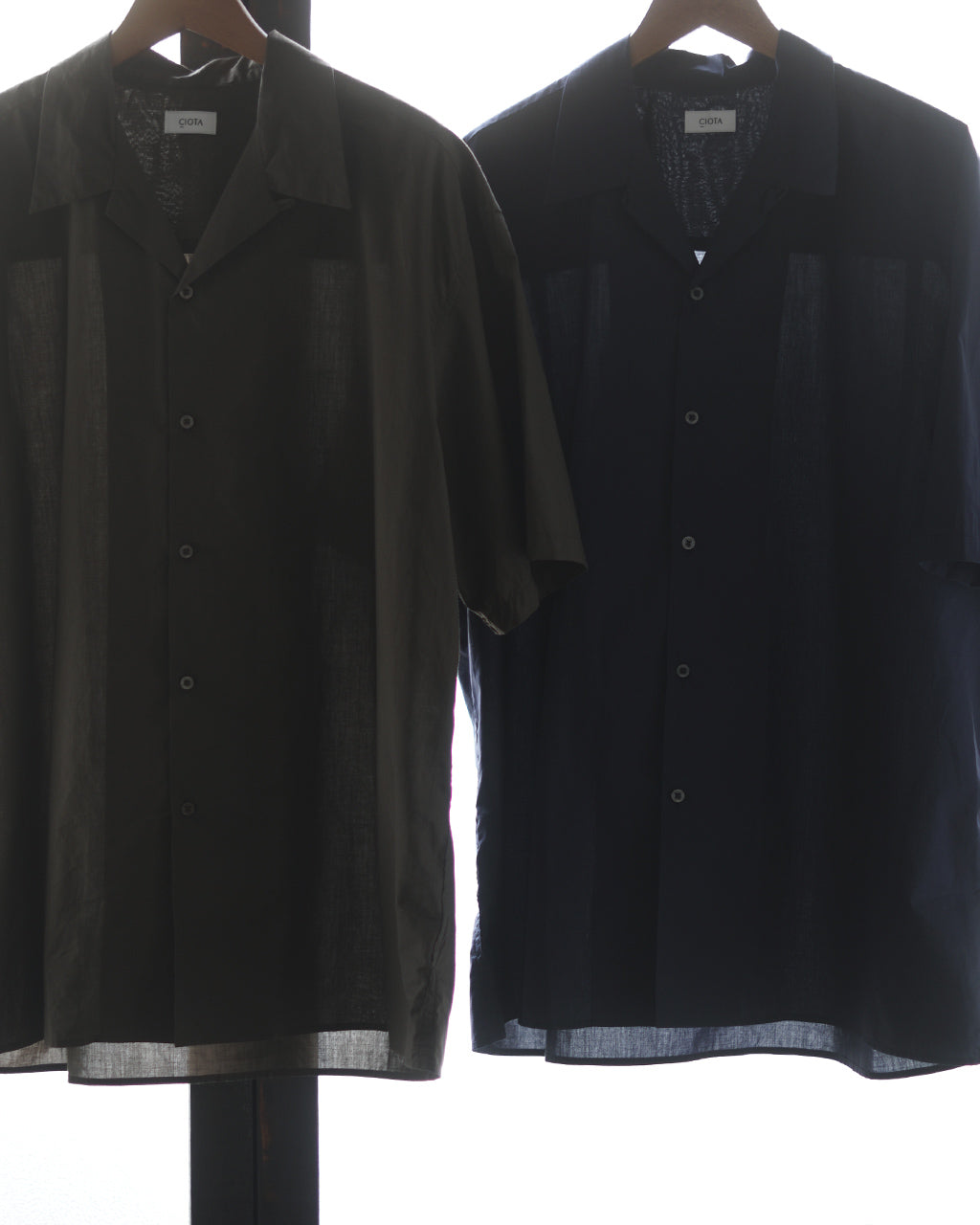 CIOTA シオタ オープンカラー 半袖 シャツ Open Collar Short Sleeve Shirt SHLM-112【送料無料】 正規取扱店