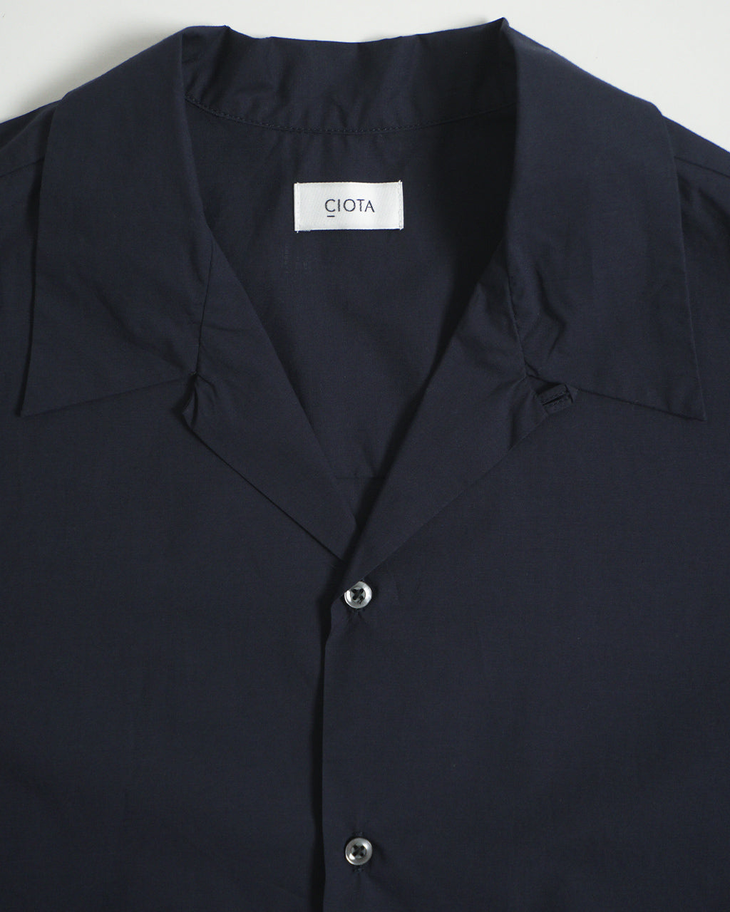 CIOTA シオタ オープンカラー 半袖 シャツ Open Collar Short Sleeve Shirt SHLM-112【送料無料】 正規取扱店