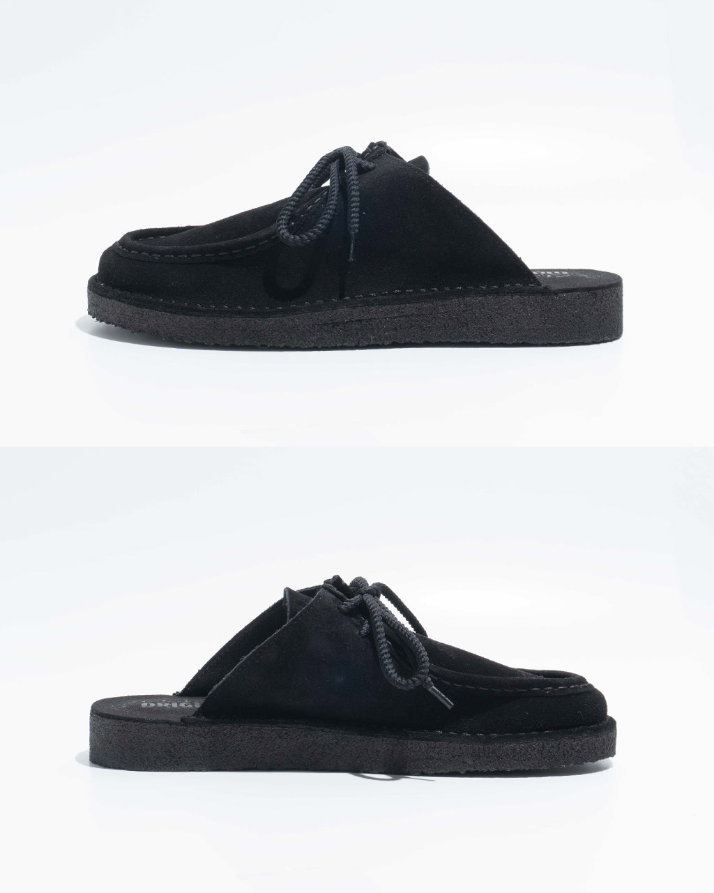 Clarks クラークス DSRT デザートノマドミュール レザーサンダル スライドサンダル ブラックスエード シューズ DSRT Nomad Mule 26180722【送料無料】【クーポン対象外】