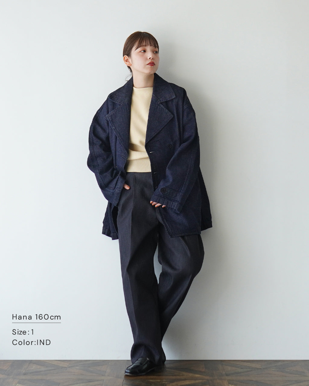 CLOLI クロリ デニム ピー コート DENIM PEA COAT アウター CL-J0031【送料無料】