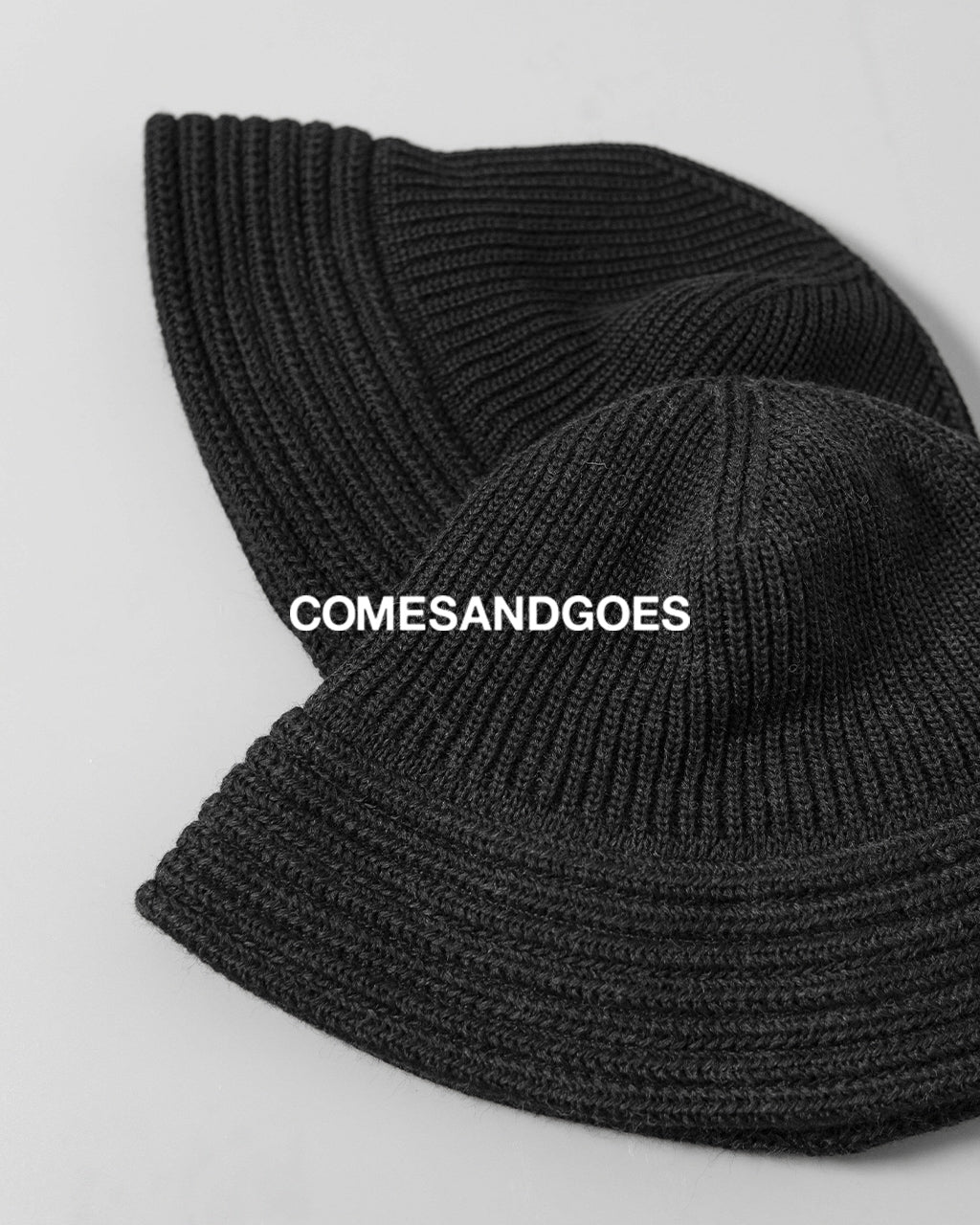 COMESANDGOES カムズアンドゴーズ ウール ニット バルーン ハット WOOL KNIT BALLOON HAT 26073 【送料無料】 正規取扱店