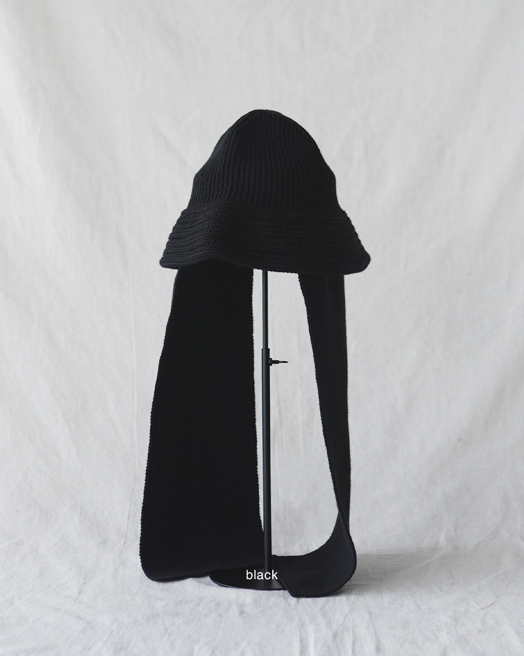 WOOL KNIT BALLOON HAT(マフラー付き) 28258