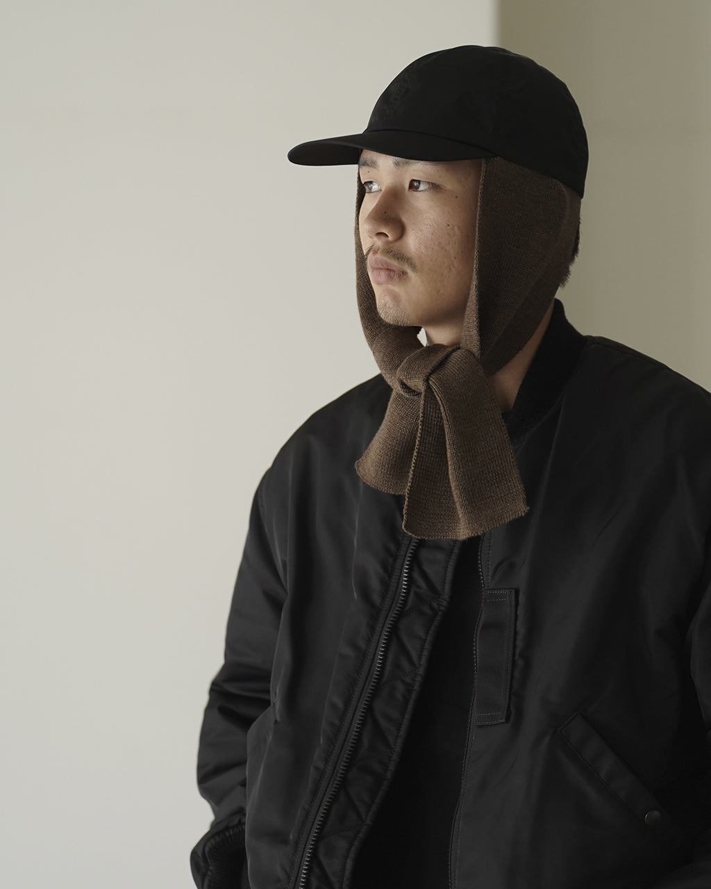 DICROS & KNIT MUFFLER CAP 28286