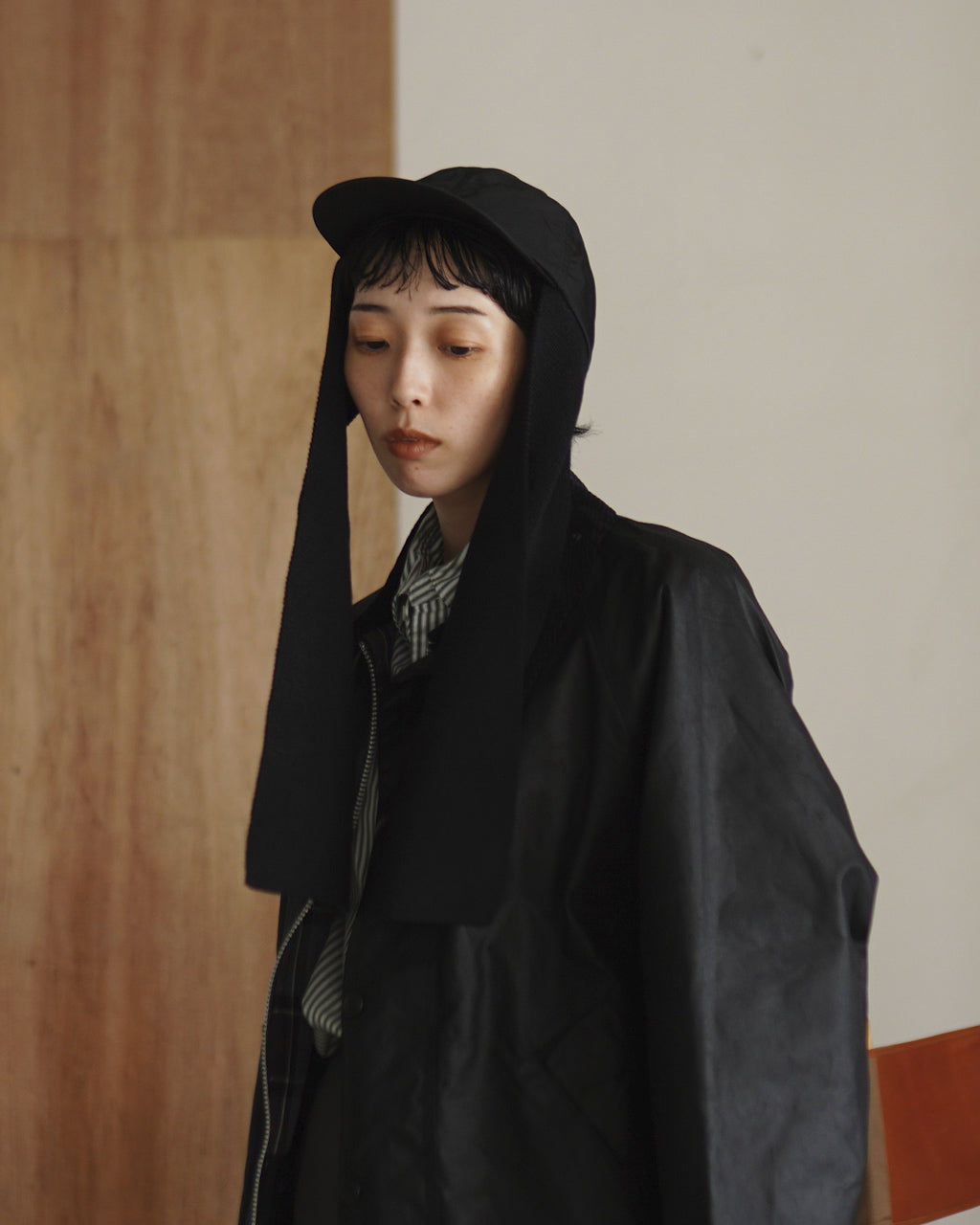 DICROS & KNIT MUFFLER CAP 28286
