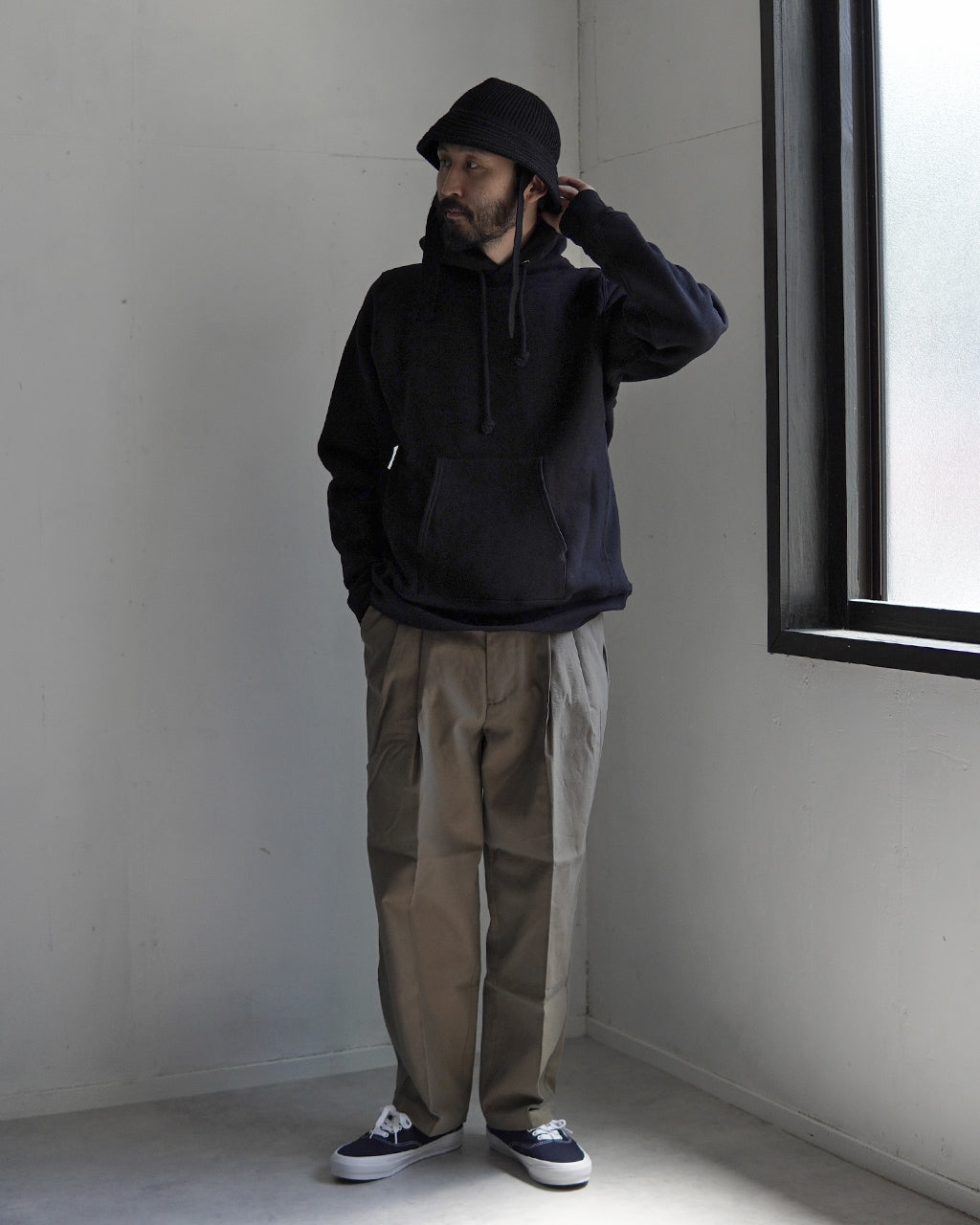 【Crouka別注】COMESANDGOES WASHABLE WOOL KNIT BALLOON HAT 28308