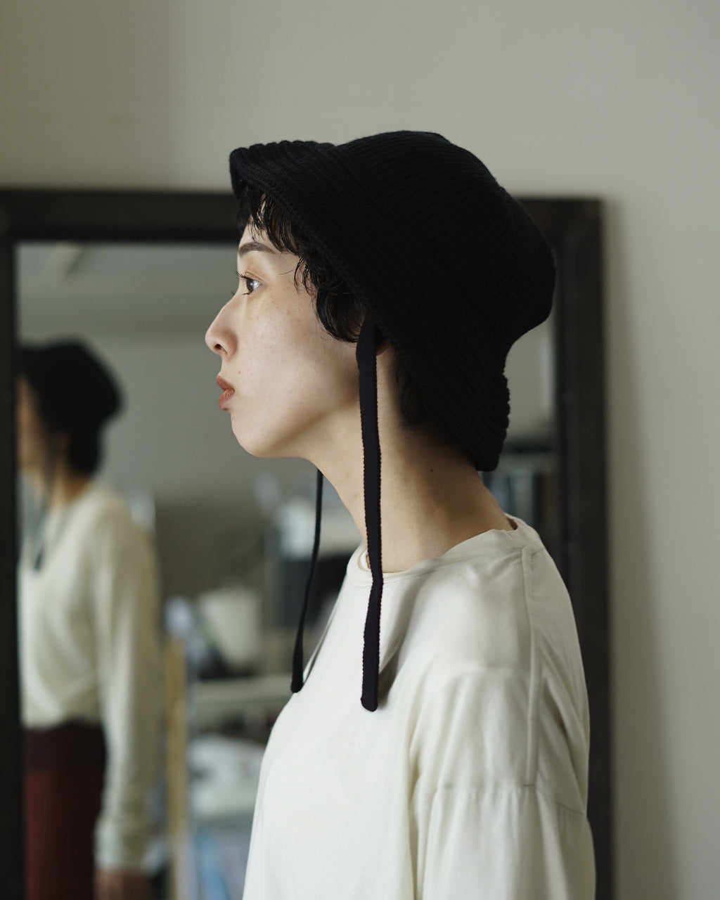 帽子 COMESANDGOES/WOOL KNIT BALLOON HAT 通販] COMESANDGOES（カムズアンドゴーズ）WOOL KNIT BALLOON