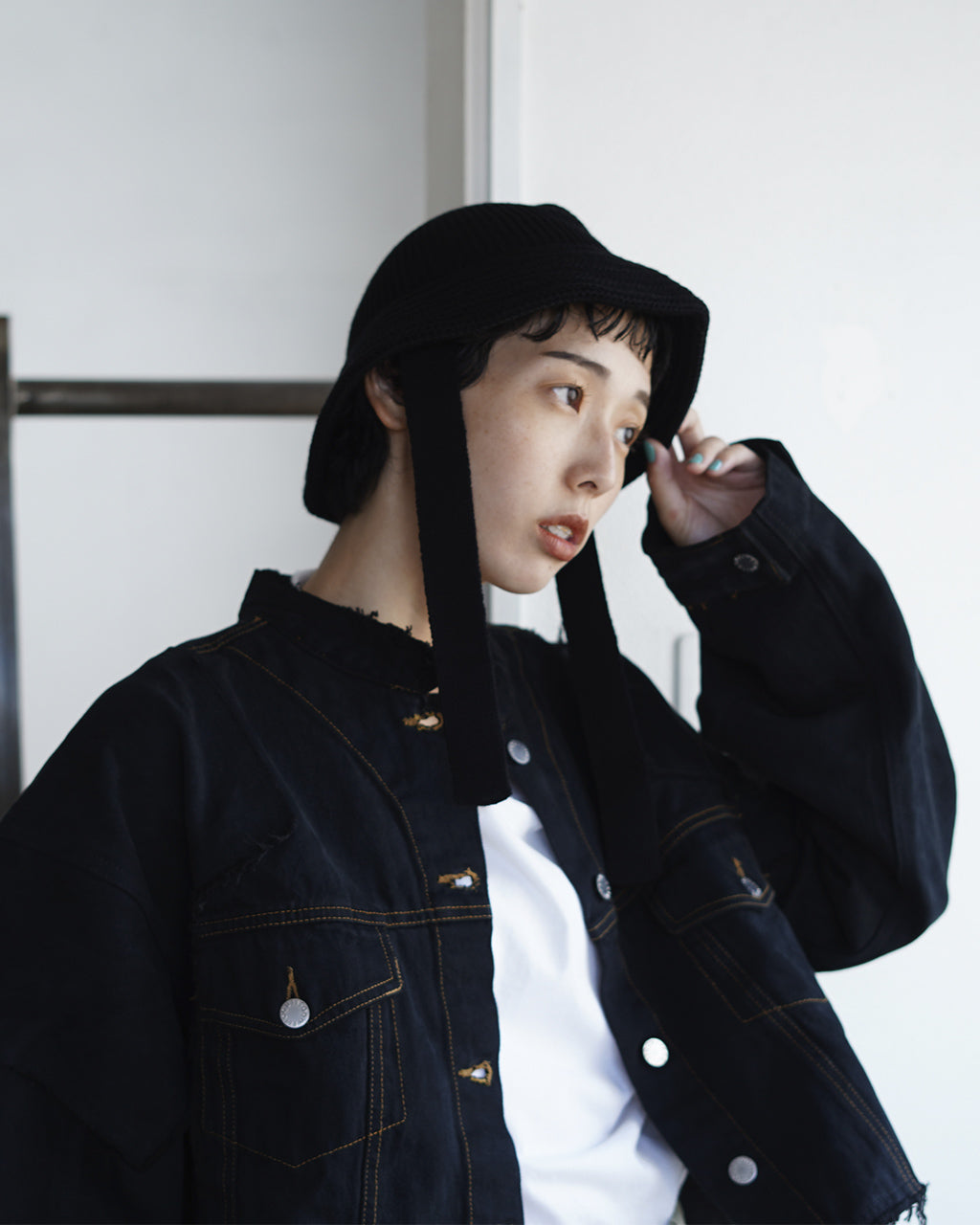 【Crouka別注】COMESANDGOES WASHABLE WOOL KNIT BALLOON HAT 28308