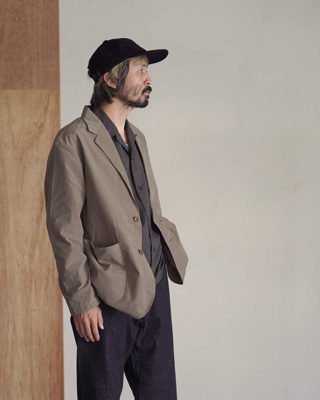 SHEEP SUEDE CAP NO.301393