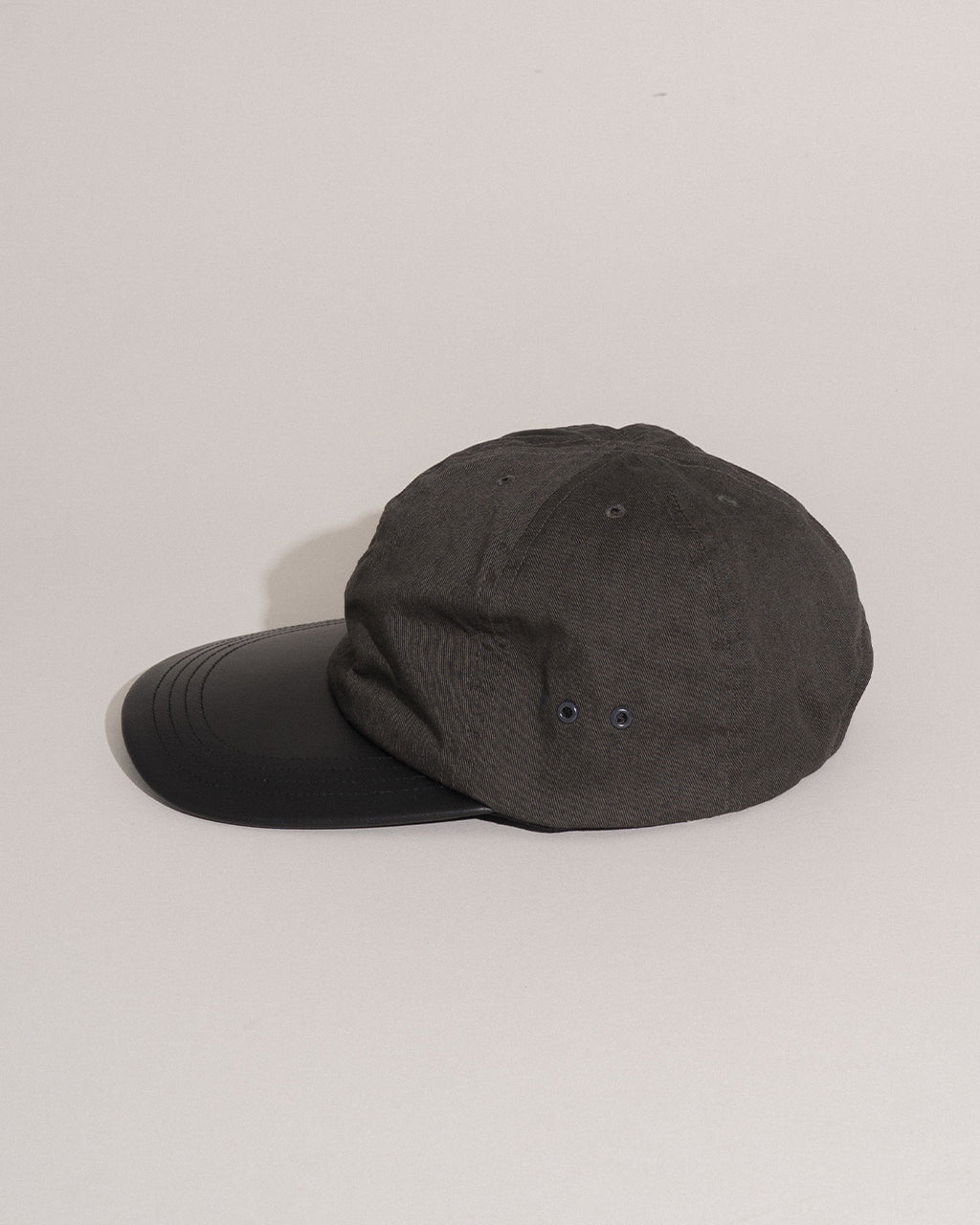 WASH HEAD & LEATHER BRIM CAP NO.301387