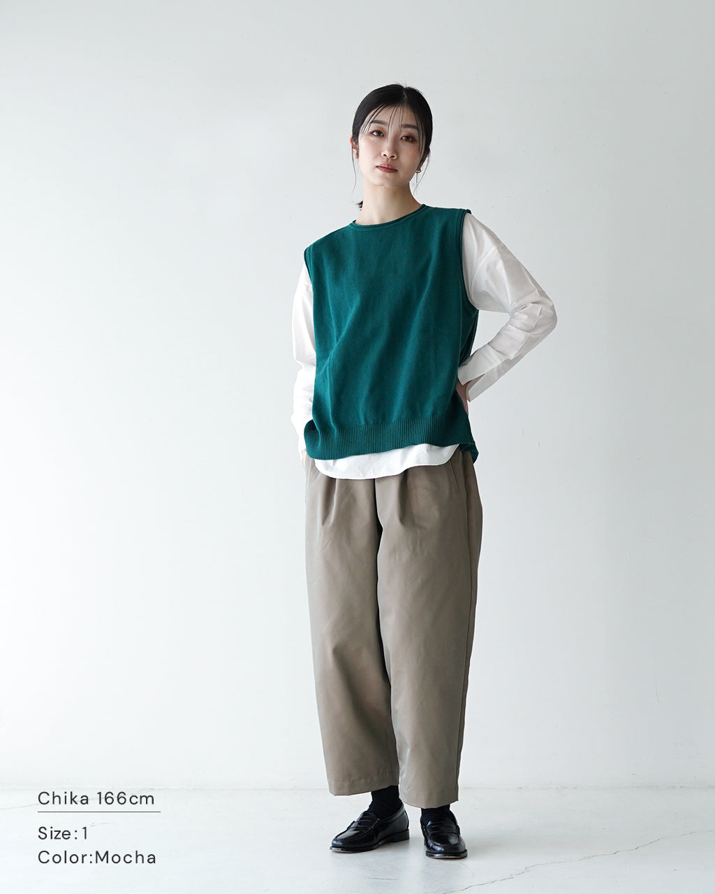 Commencement コメンスメント ワイドパンツ T/C wide pants C-053【送料無料】【クーポン対象外】