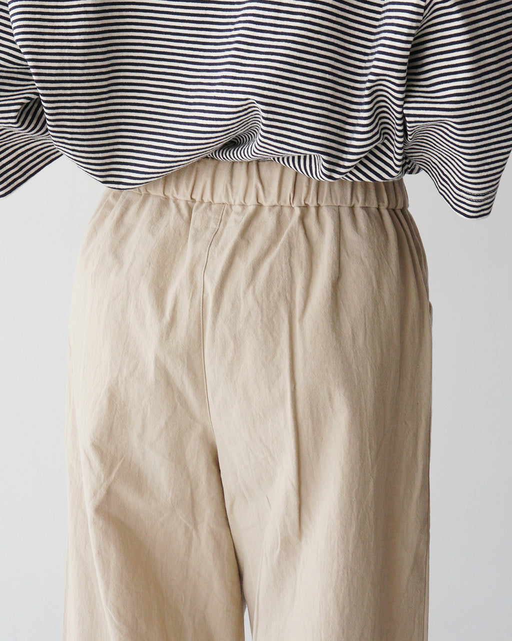 Commencement コメンスメント リラックス サマー パンツ Relax summer pants イージーパンツ ワイドパンツ フルレングス 日本製 C-294【送料無料】