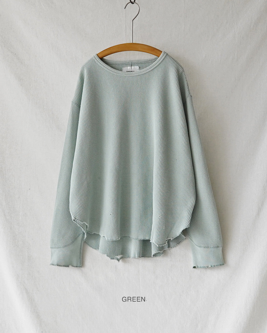 concause コンコース ワッフル ロングスリーブ Tシャツ メンズ waffle