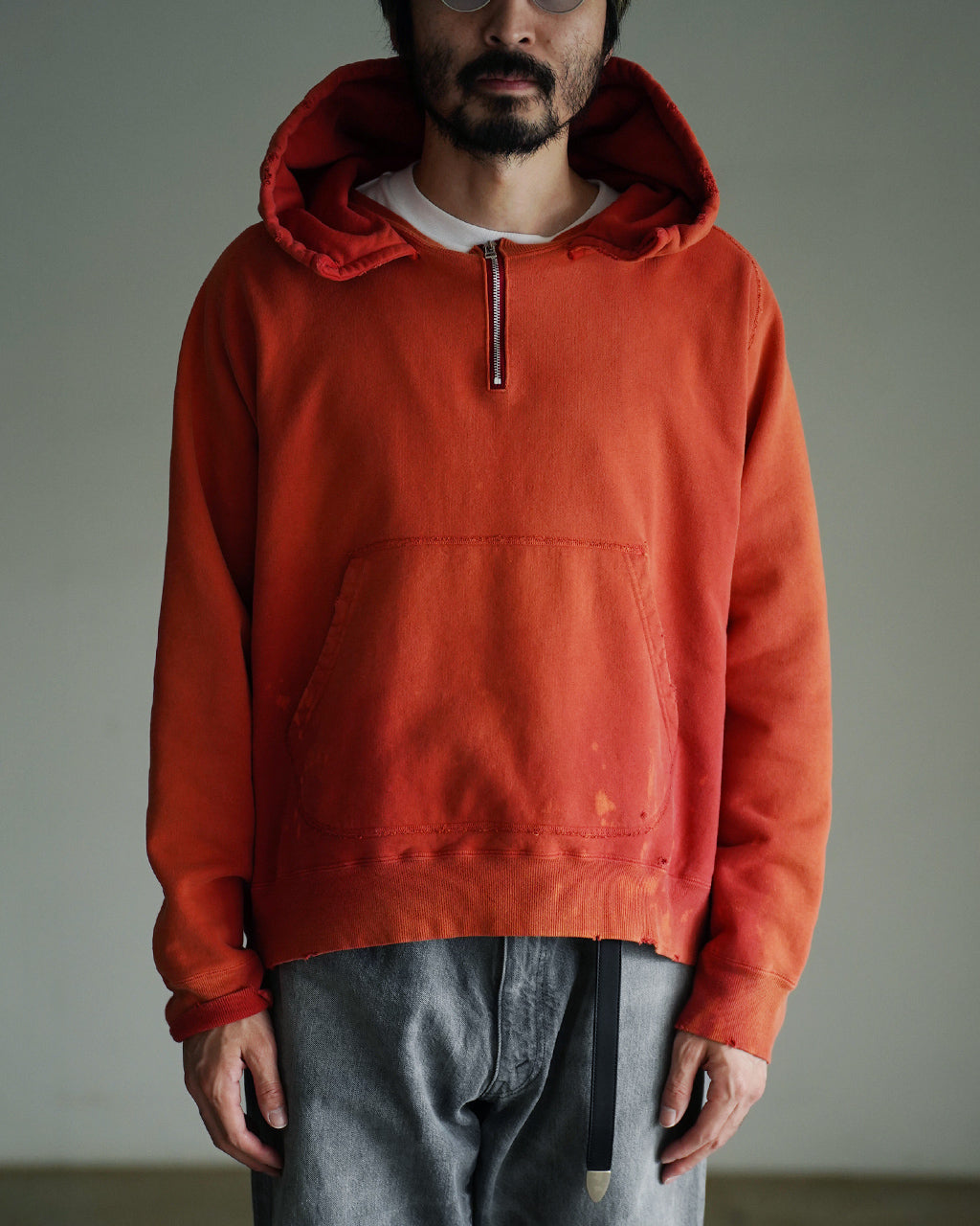 front zip after hoodie 2602012