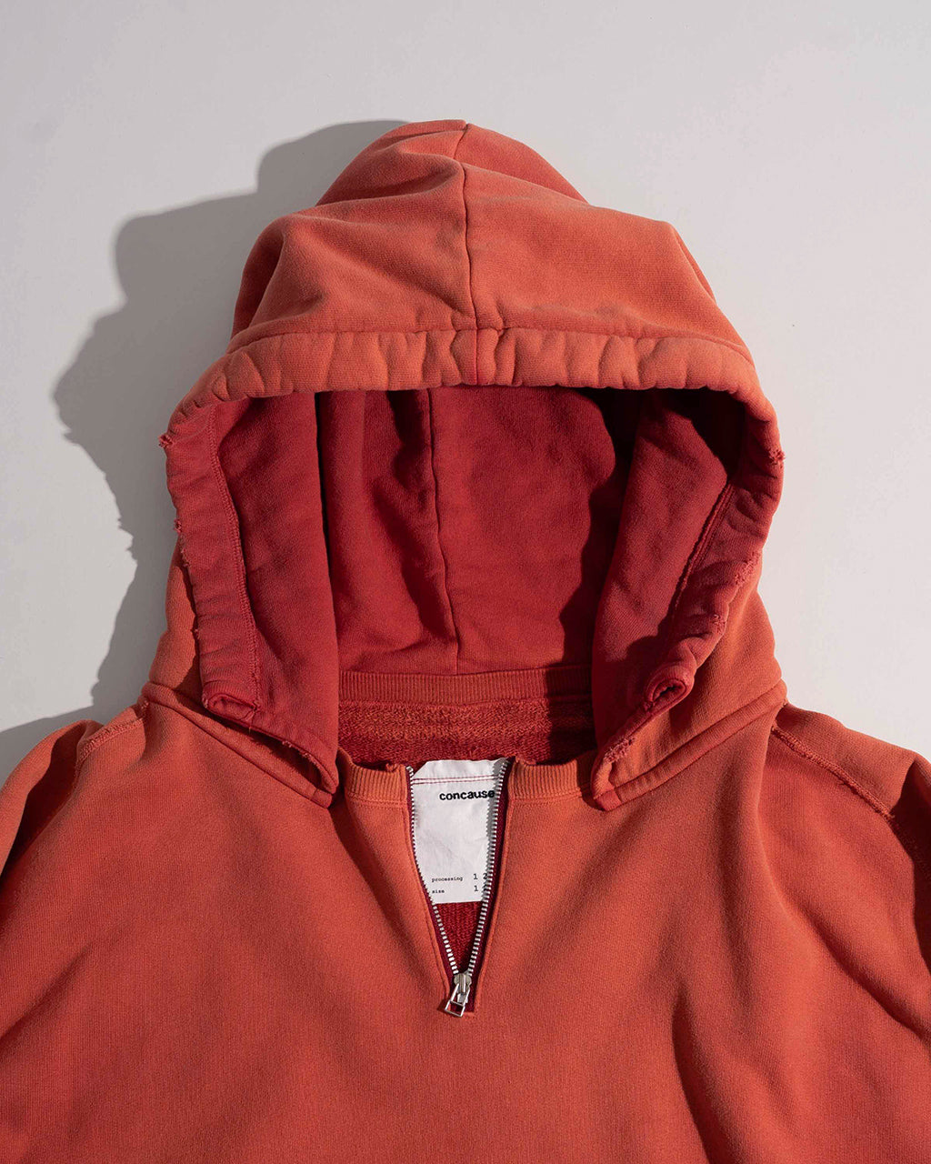 front zip after hoodie 2602012