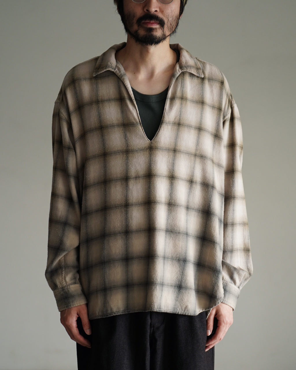 skipper shirt (check) 2602003