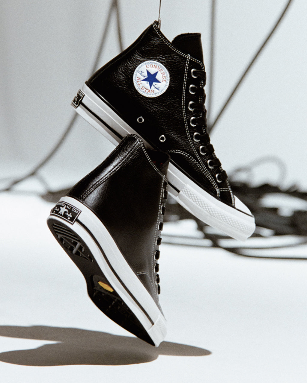 コンバース　アディクト　23SS　チャックテイラー　レザー　ブラック　24cm 国内10月10日/14日発売予定】コンバース アディクト チャック