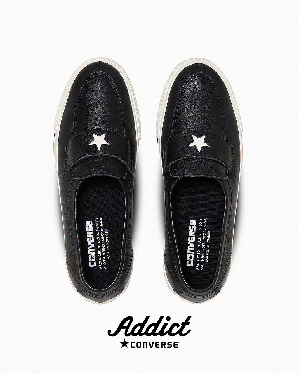 CONVERSE ADDICT ONE STAR LOAFER コンバース アディクト ワンスター ローファー  2024 HOLIDAY レザー 35200781【送料無料】正規取扱店