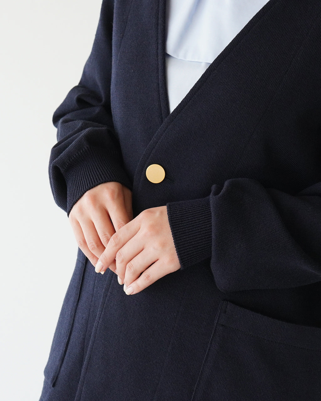 【SALE！50%OFF】COOHEM コーヘン ハイ ツイスト ウール ブレザー カーディガン HIGH TWIST WOOL BLAZER C/D 11-244-002【送料無料】