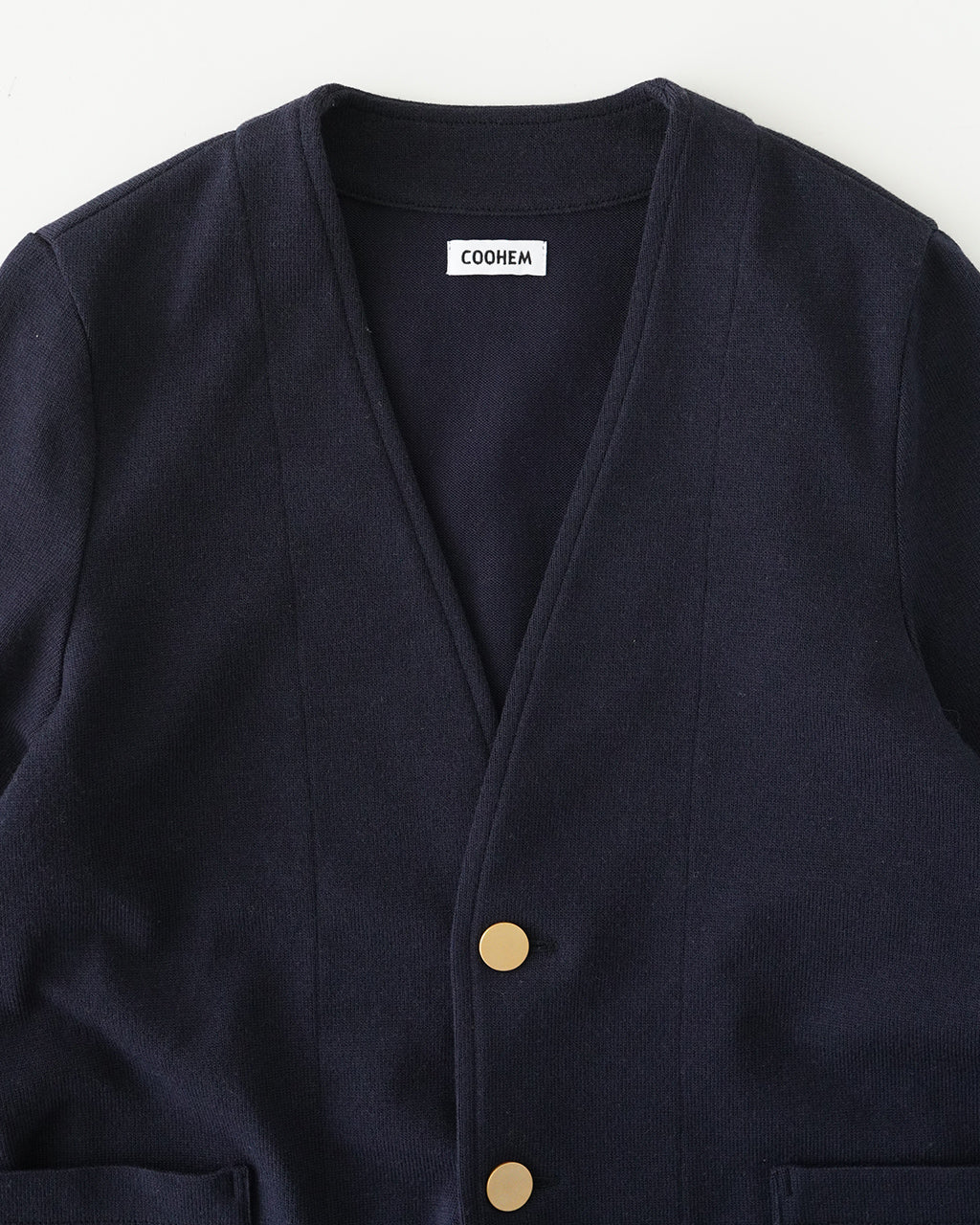 COOHEM コーヘン ハイ ツイスト ウール ブレザー カーディガン HIGH TWIST WOOL BLAZER C/D 11-244-002【送料無料】