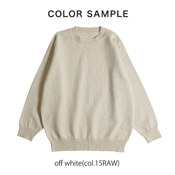 Yonetomi ヨネトミ リジッド カシミア ニット プルオーバー RIGID CASHMERE KNIT P/O   2024秋冬 95-244-020【送料無料】