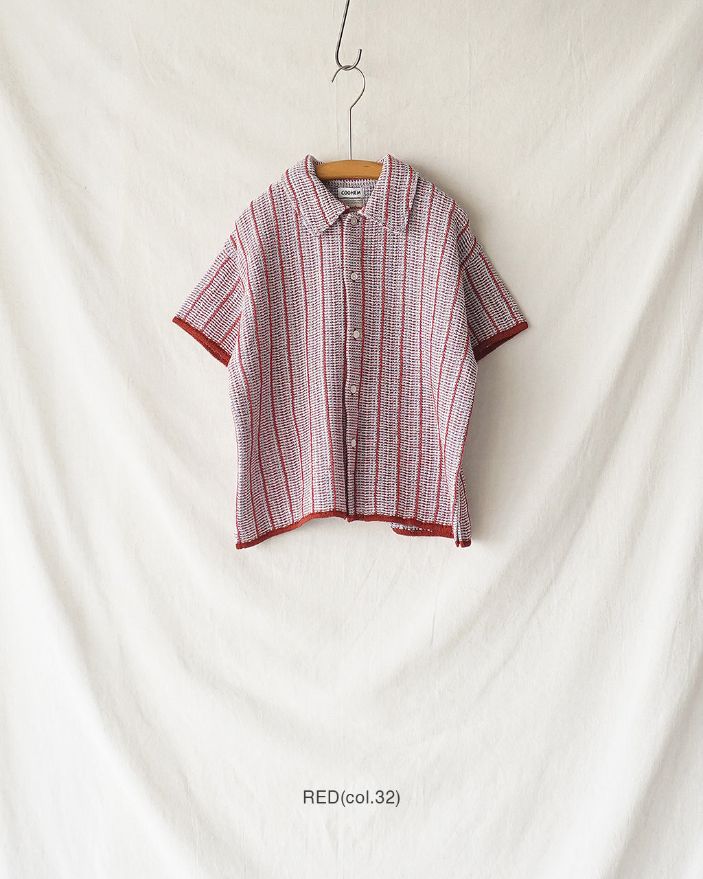 COOHEM コーヘン SUKASHI STRIPE TWEED スカシストライプツイードS/T | Crouka(クローカ)