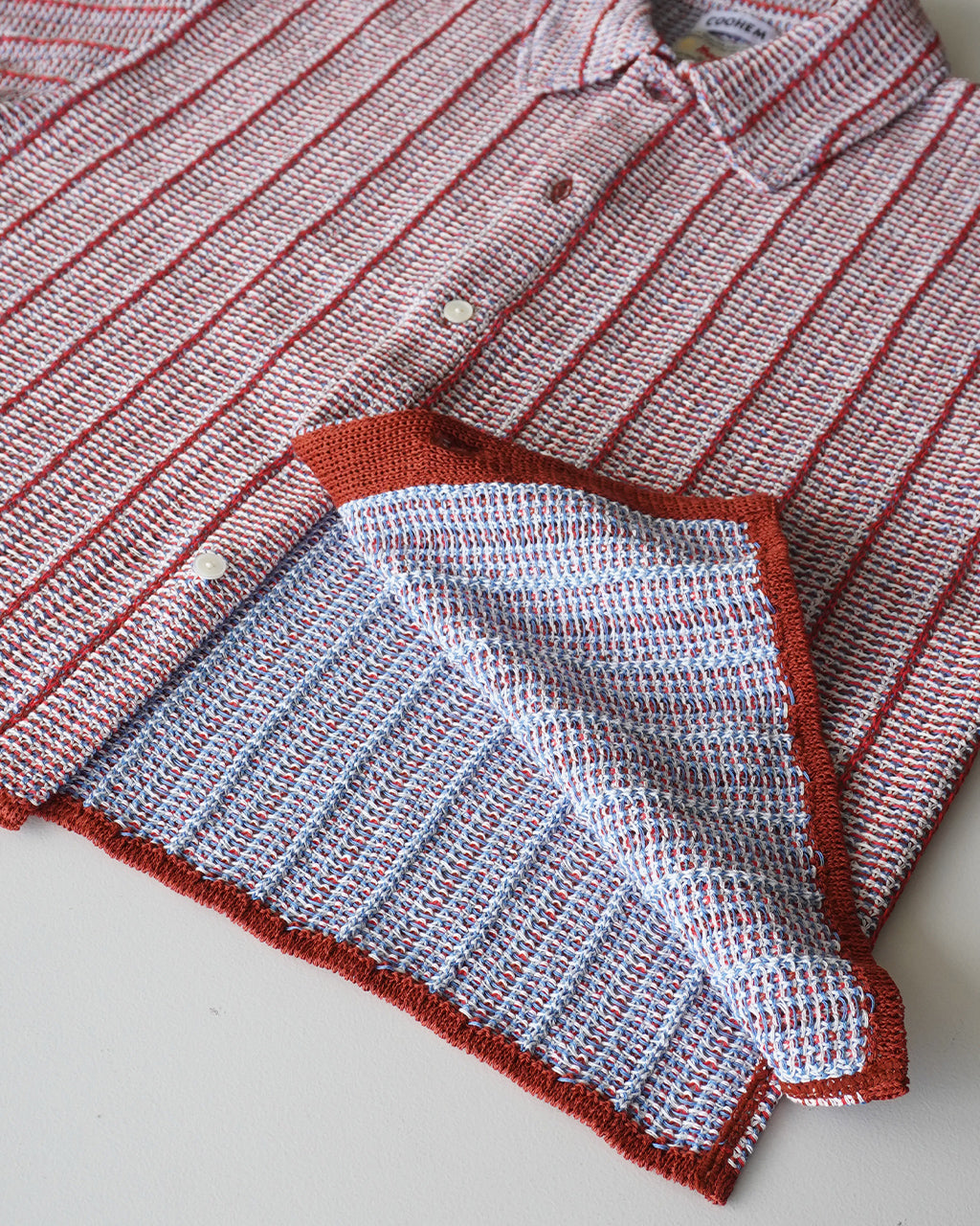 COOHEM コーヘン SUKASHI STRIPE TWEED スカシストライプツイードS/T | Crouka(クローカ)