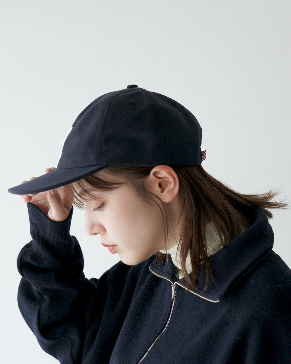 Cooperstown Ball Cap クーパーズタウン ボール キャップ アクリル ウール サージ キャップ ACRYL WOOL SERGE CAP 2024秋冬