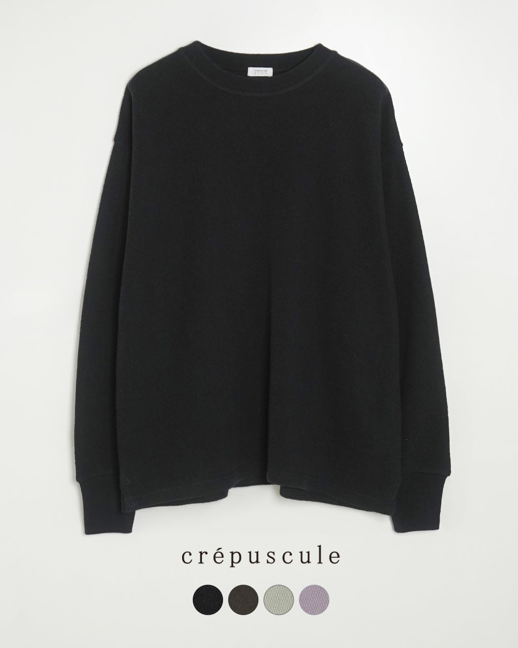 crepscule クレプスキュール サーマル プルオーバー THERMAL P/O クルーネック 長袖 ロンT カットソー 2501-005【送料無料】