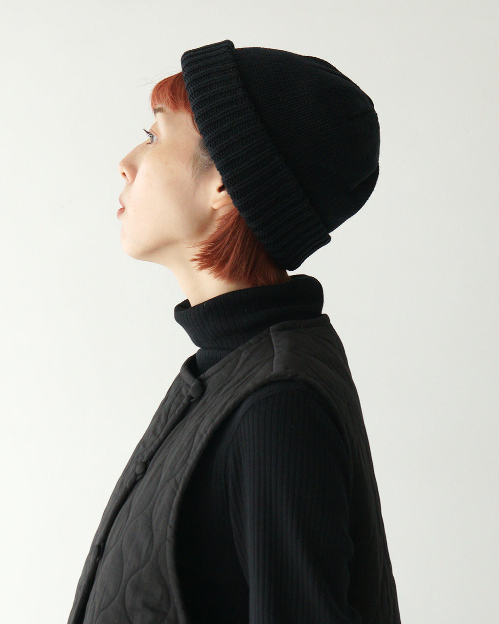 【SALE！20%OFF】crepuscule クレプスキュール ニットキャップ ニット帽 帽子 2403-024