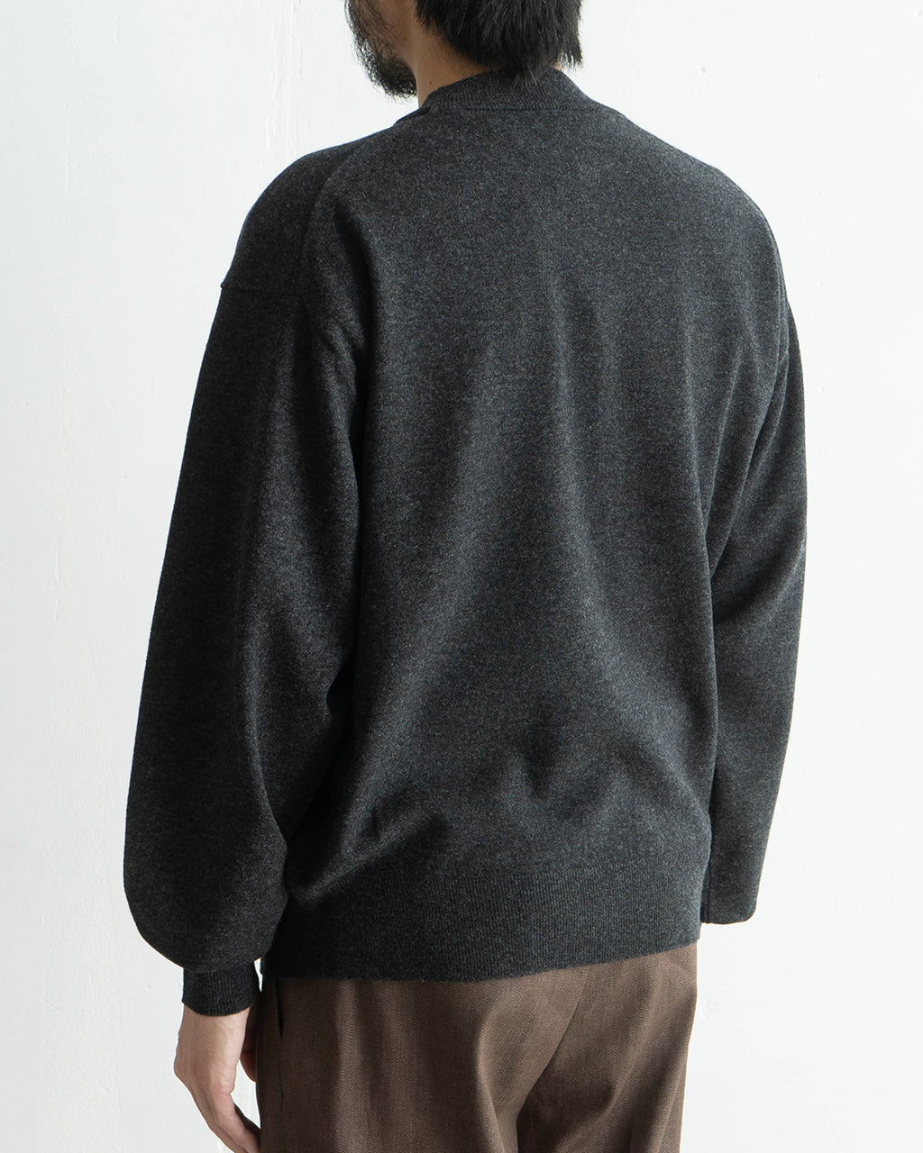 【SALE！40%OFF】crepuscule クレプスキュール モックネック プルオーバー ニット セーター Moc Neck P/O  2403-008 【送料無料】