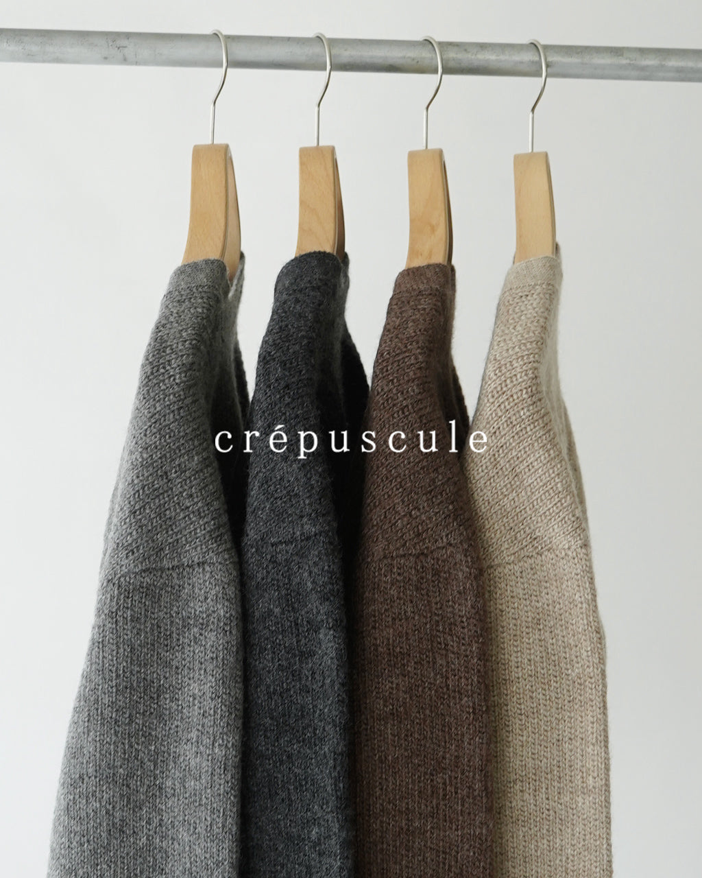 【SALE！40%OFF】crepuscule クレプスキュール ニット  ローゲージ カーディガン L-G Cardigan セーター 2403-021【送料無料】