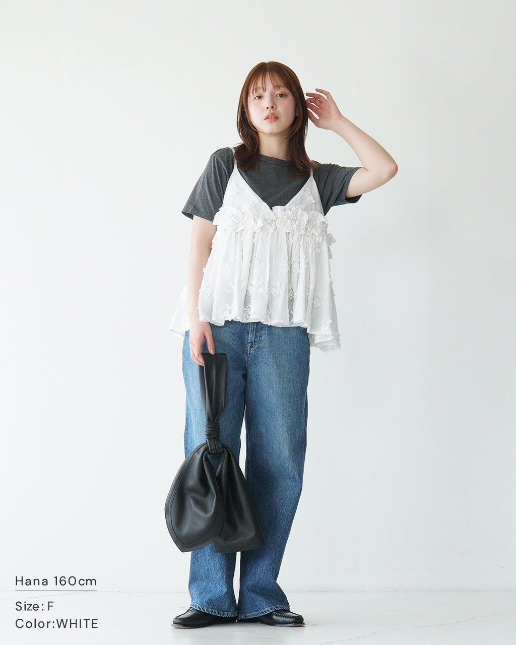 crinkle crinkle crinkle クリンクル クリンクル クリンクル 3D エンブロイダリー キャミソール 3D embroidery camisole CC-3530【送料無料】