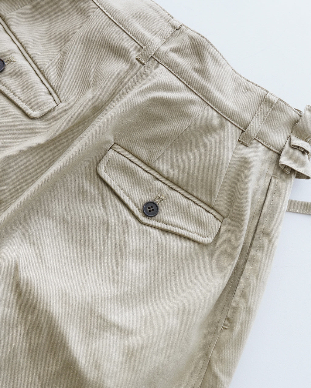 frill belt chino pants CC-4514